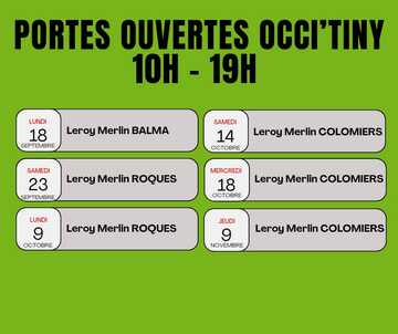 6 Portes Ouvertes pour la rentrée ! 6 Portes Ouvertes pour la rentrée !