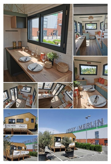 BALMA Toulouse PORTES OUVERTES Tiny House édition LEROY MERLIN 