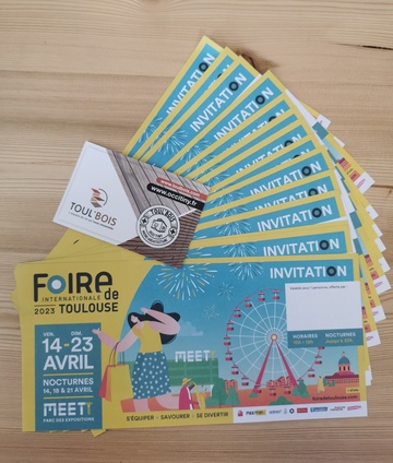 Invitations - Foire de Toulouse 2023 