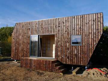 Fabrication d'une mini-maison sur-mesure